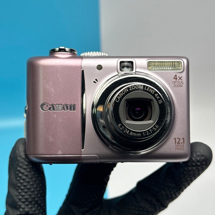 Canon PowerShot A1100 IS 12.1MP Digital Camera - FULLY FUNCTIONAL