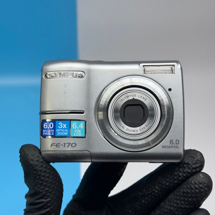 Olympus FE-170 6.0MP Digital Camera - FULLY FUNCTIONAL