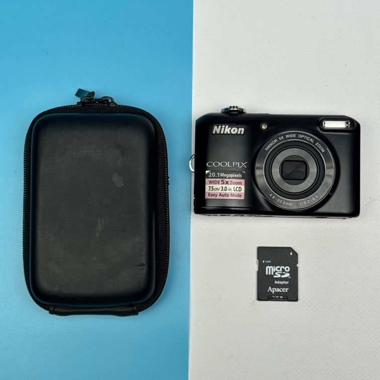 Nikon CoolPix L28 20.1MP Digital Camera - FULLY FUNCTIONAL