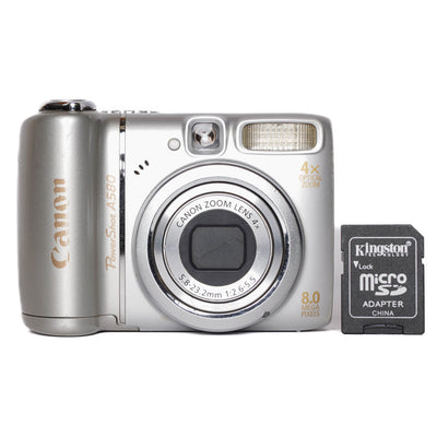 Canon PowerShot A580 8.0MP Digital Camera