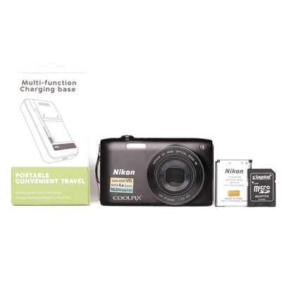 Nikon CoolPix S3300 16.0MP Digital Camera