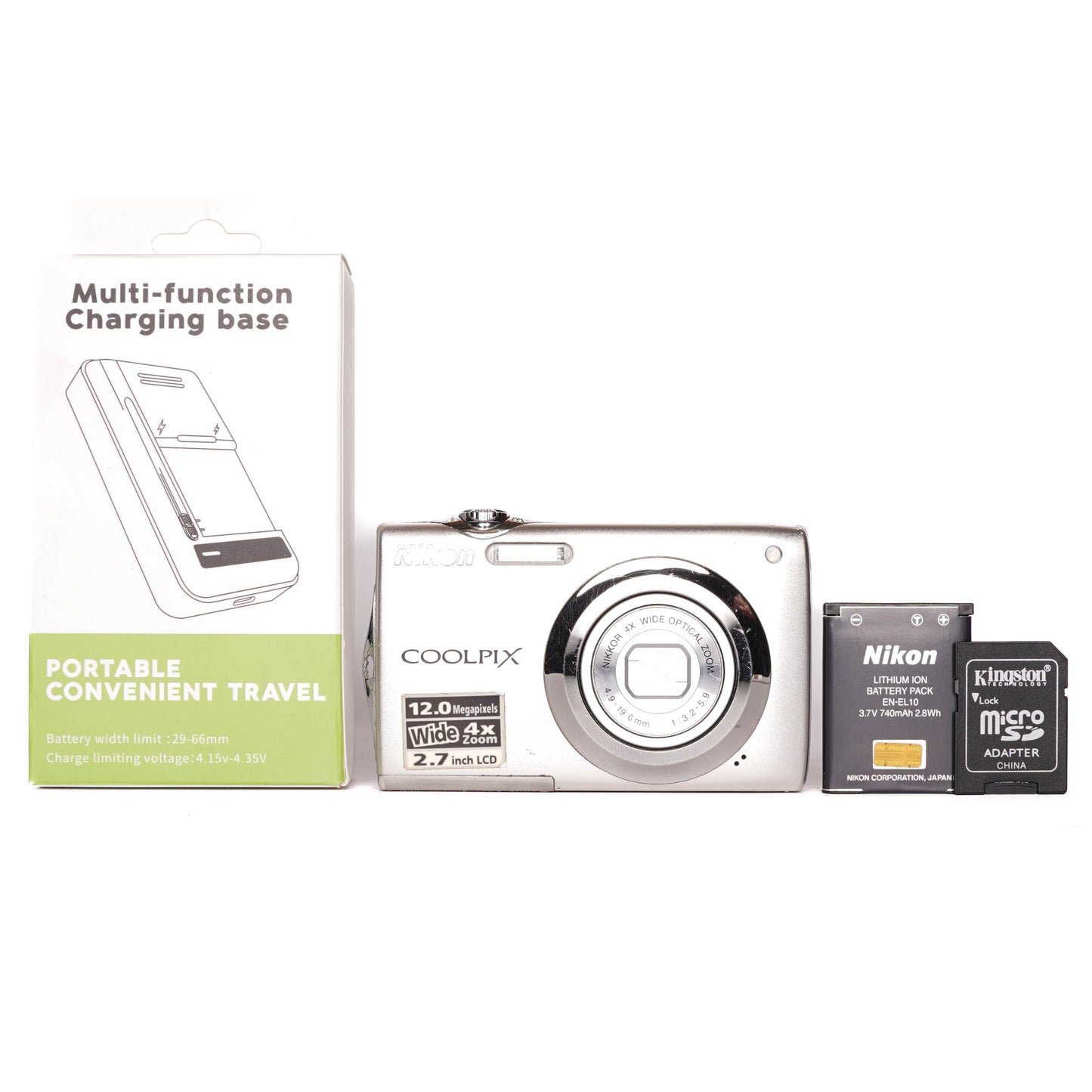 Nikon CoolPix S3000 12.0MP Digital Camera - LENS ERROR