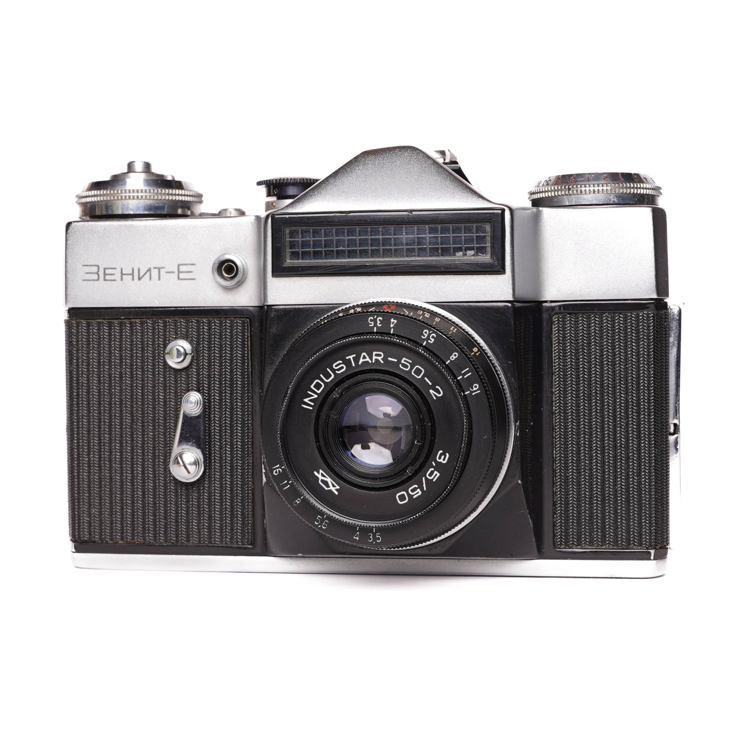 Zenit-E SLR with Industar-50-2 Lens Made in USSR Film Camera