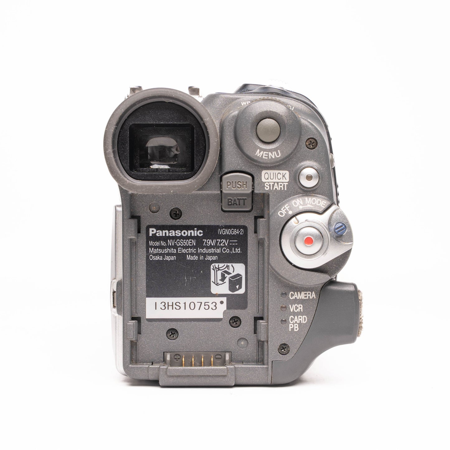 Panasonic NV-GS50 MiniDV PAL Camcorder