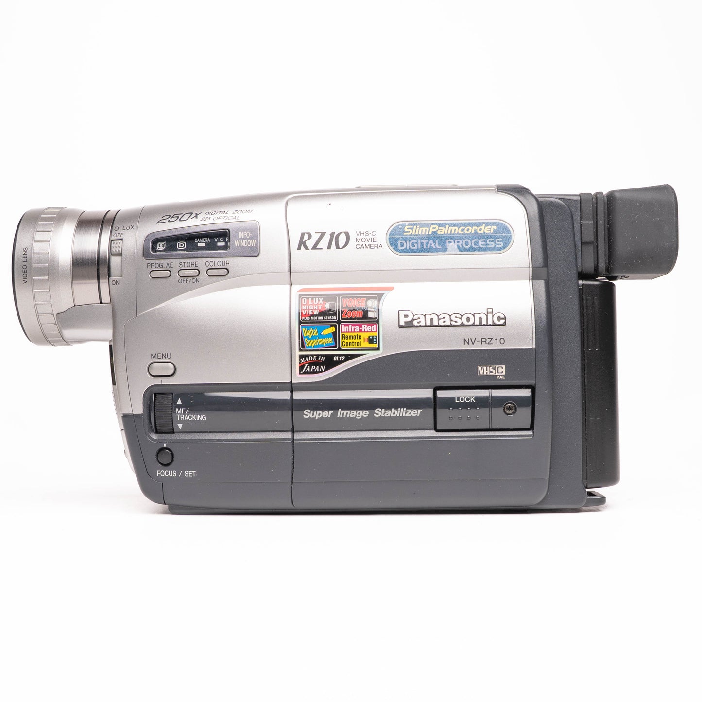 Panasonic NV-RZ10 VHS-C PAL Camcorder - NOT WORKING