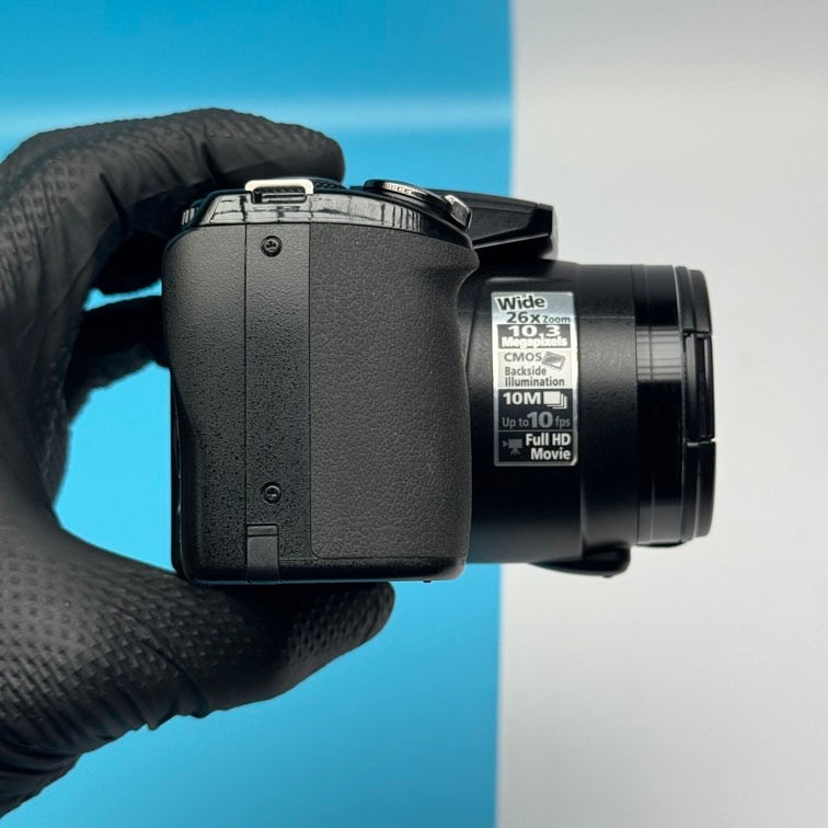 Nikon CoolPix P100 10.3MP Digital Camera - FULLY FUNCTIONAL