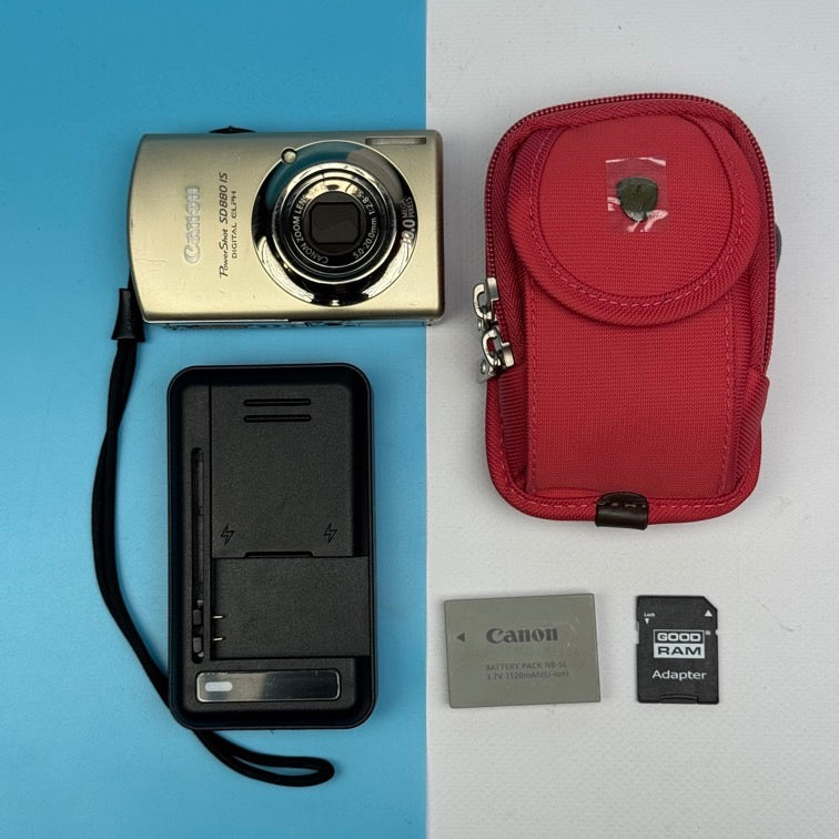Canon Powershot SD880 IS 10.0MP Digital Camera - READ DESCRIPTION