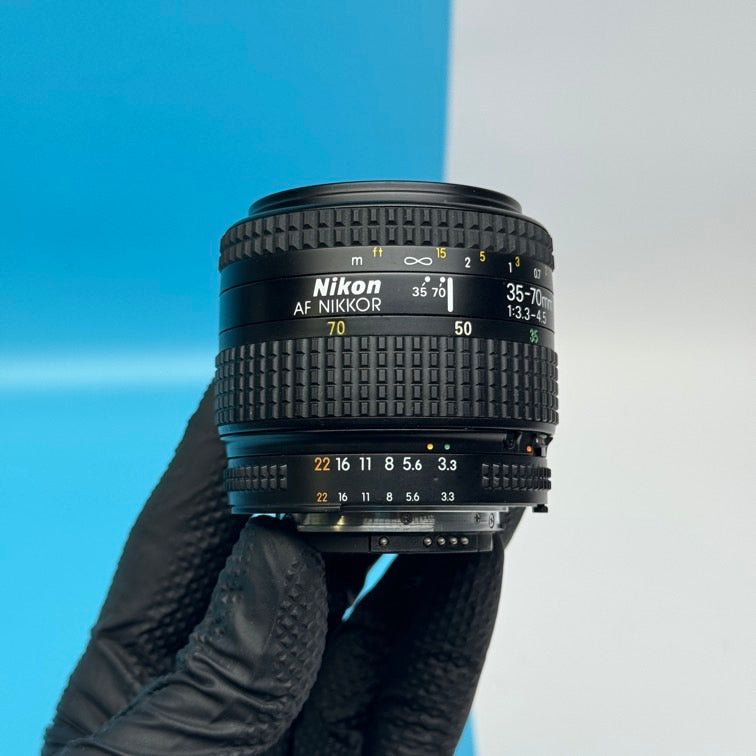 Nikon AF Nikkor 35-70mm 1:3.3-4.5 Zoom Lens - FULLY FUNCTIONAL