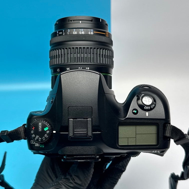 Pentax K10D DSLR Camera with DA SMC 18-55mm f/3.5-5.6 Lens - FULLY FUNCTIONAL Shutter count 16,774