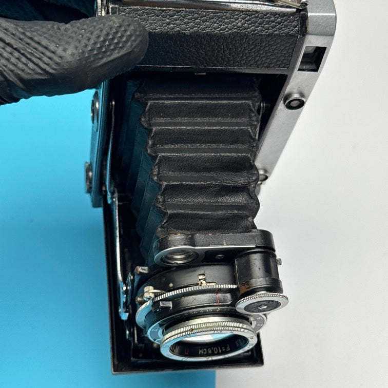 KMZ Moskva-5 6x9 Medium Format Camera Moment-24 105mm f/3.5 - FULLY FUNCTIONAL