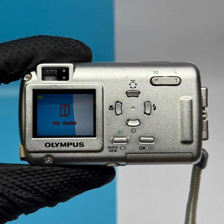 Olympus Mju 300 3.2MP Digital Camera - FULLY FUNCTIONAL