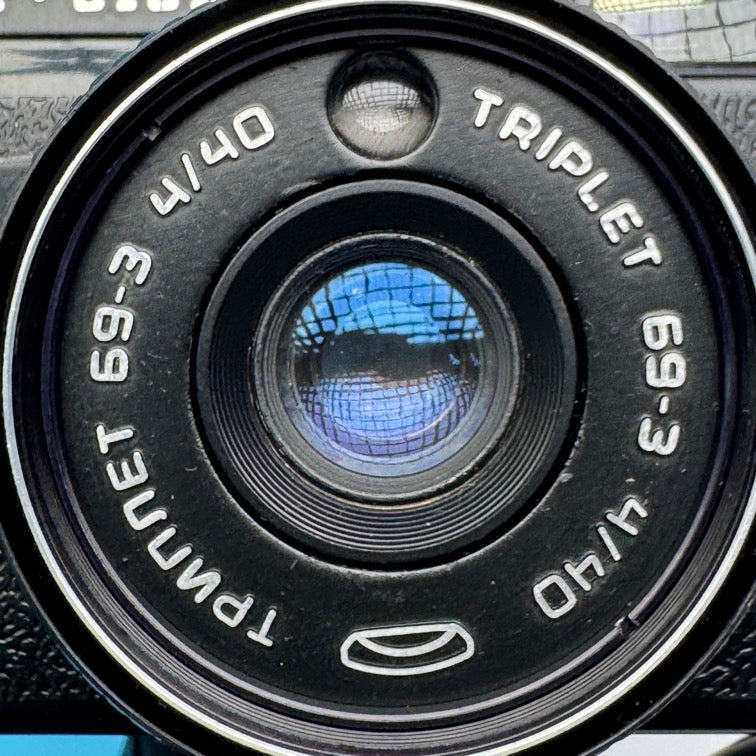 BelOMO Siluet Elektro 35mm Film Camera with Triplet 69-3 4/40 Lens - FULLY FUNCTIONAL