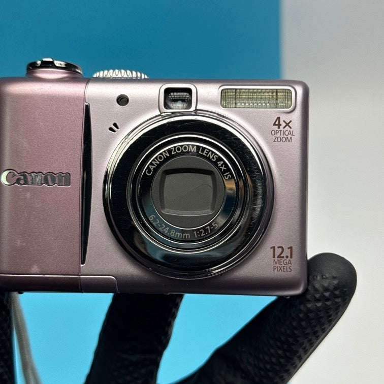 Canon PowerShot A1100 IS 12.1MP Digital Camera - FULLY FUNCTIONAL