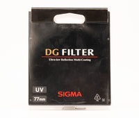 Sigma 77m DG UV Filter - NEW!