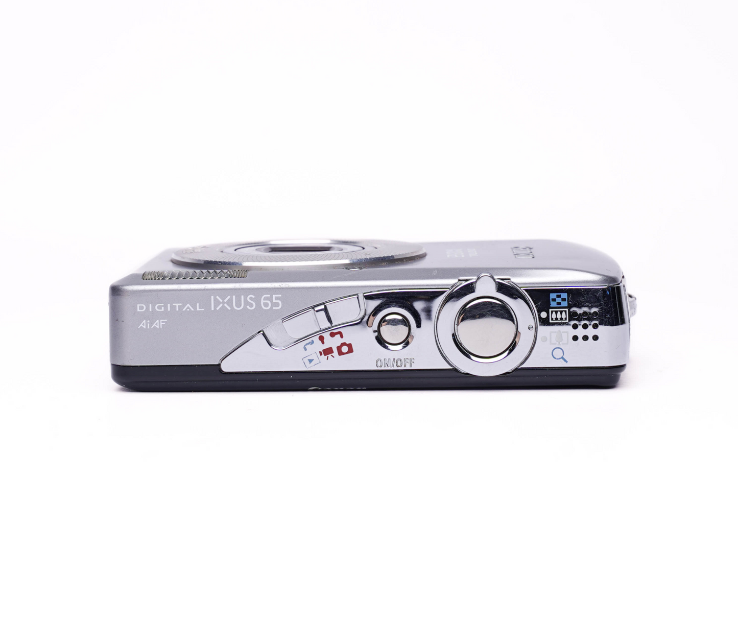 Canon Digital IXUS 65 6.0MP Silver - Well Used