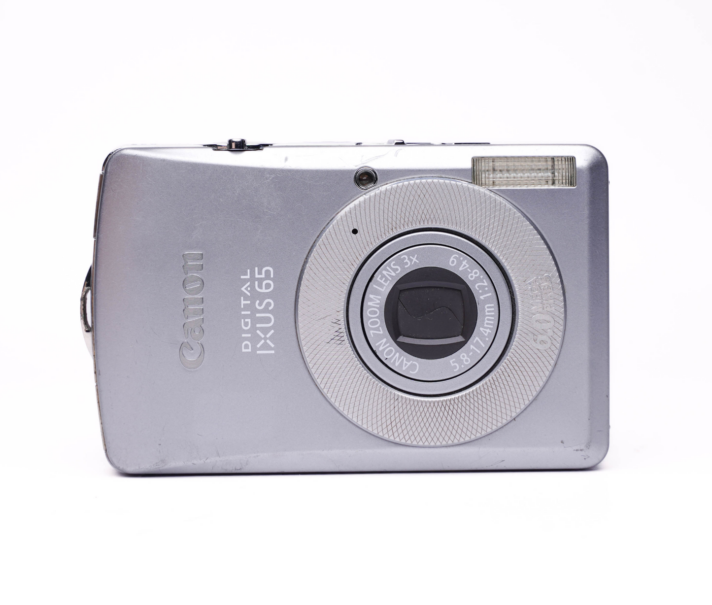 Canon Digital IXUS 65 6.0MP Silver - Well Used