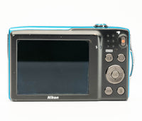 Nikon CoolPix S3300 16.0MP Sky Blue - Well Used