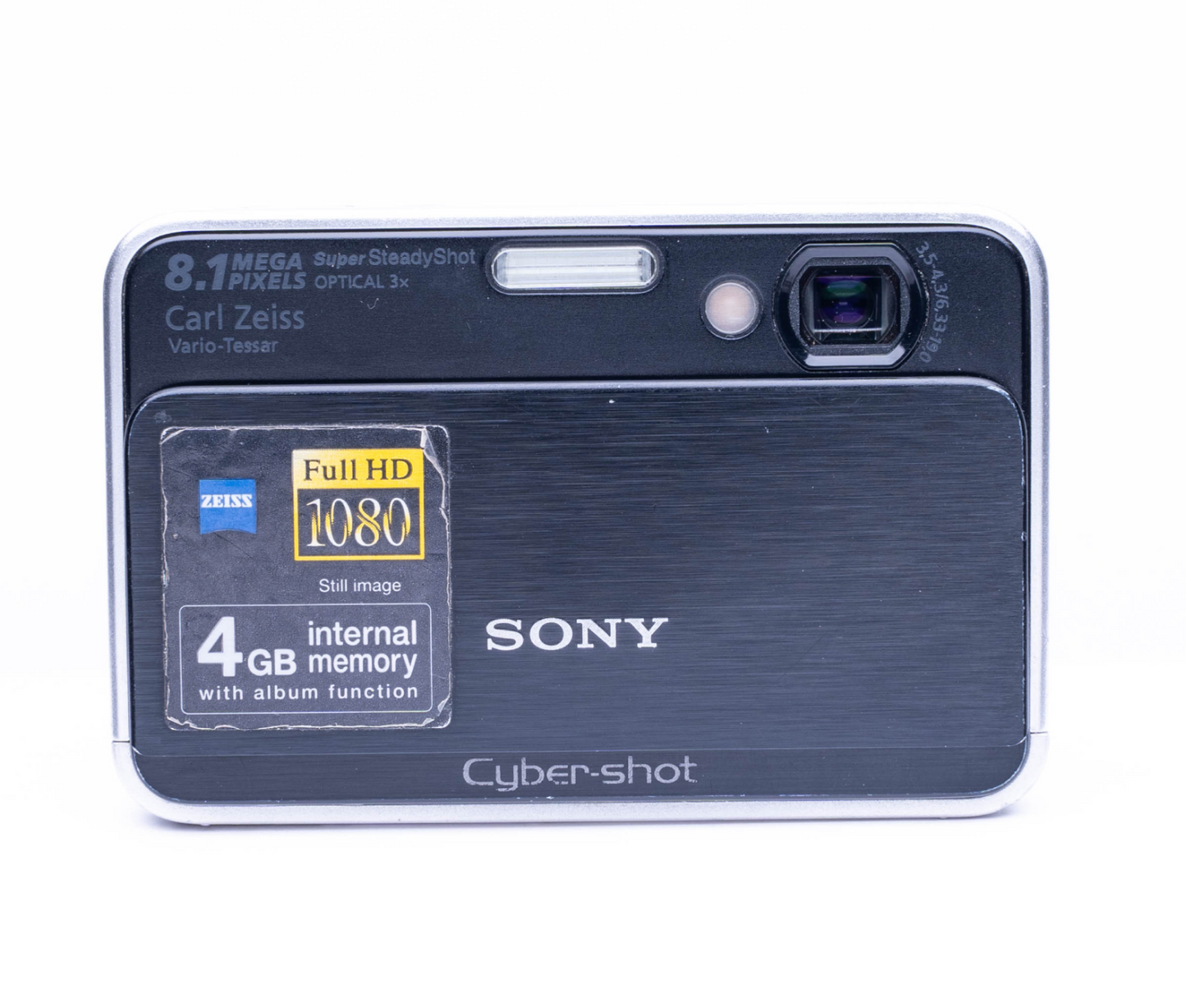 Sony Cyber-shot DSC-T2 8.1MP Black - Well Used