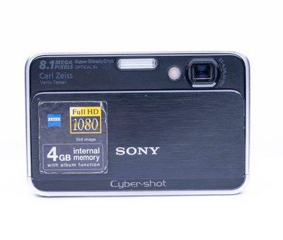 Sony Cyber-shot DSC-T2 8.1MP Black - Well Used