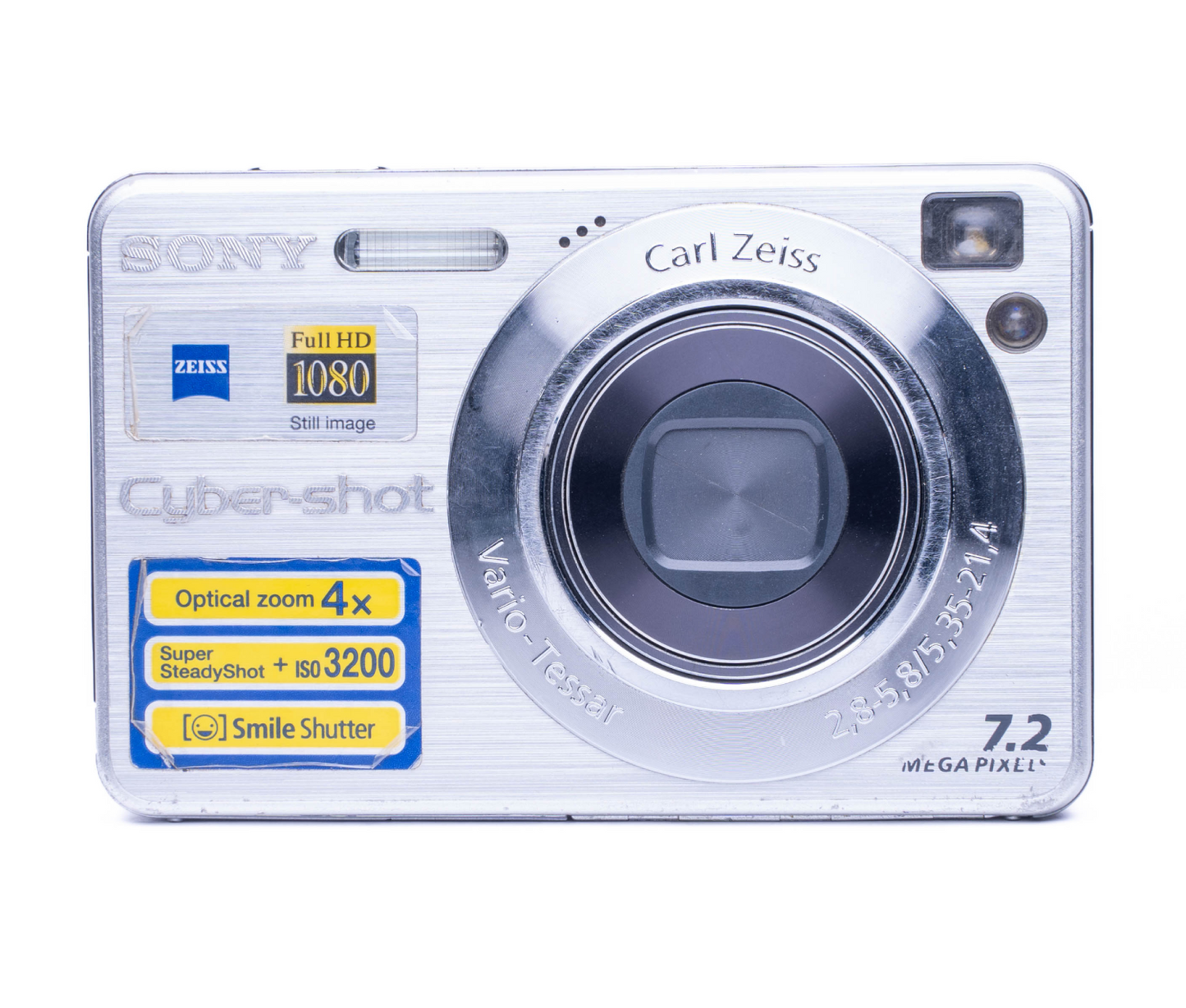 Sony Cyber-shot DSC-W120 7.2MP Silver - Good