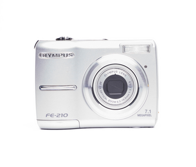 Olympus FE-210 7.1MP Silver - Well Used