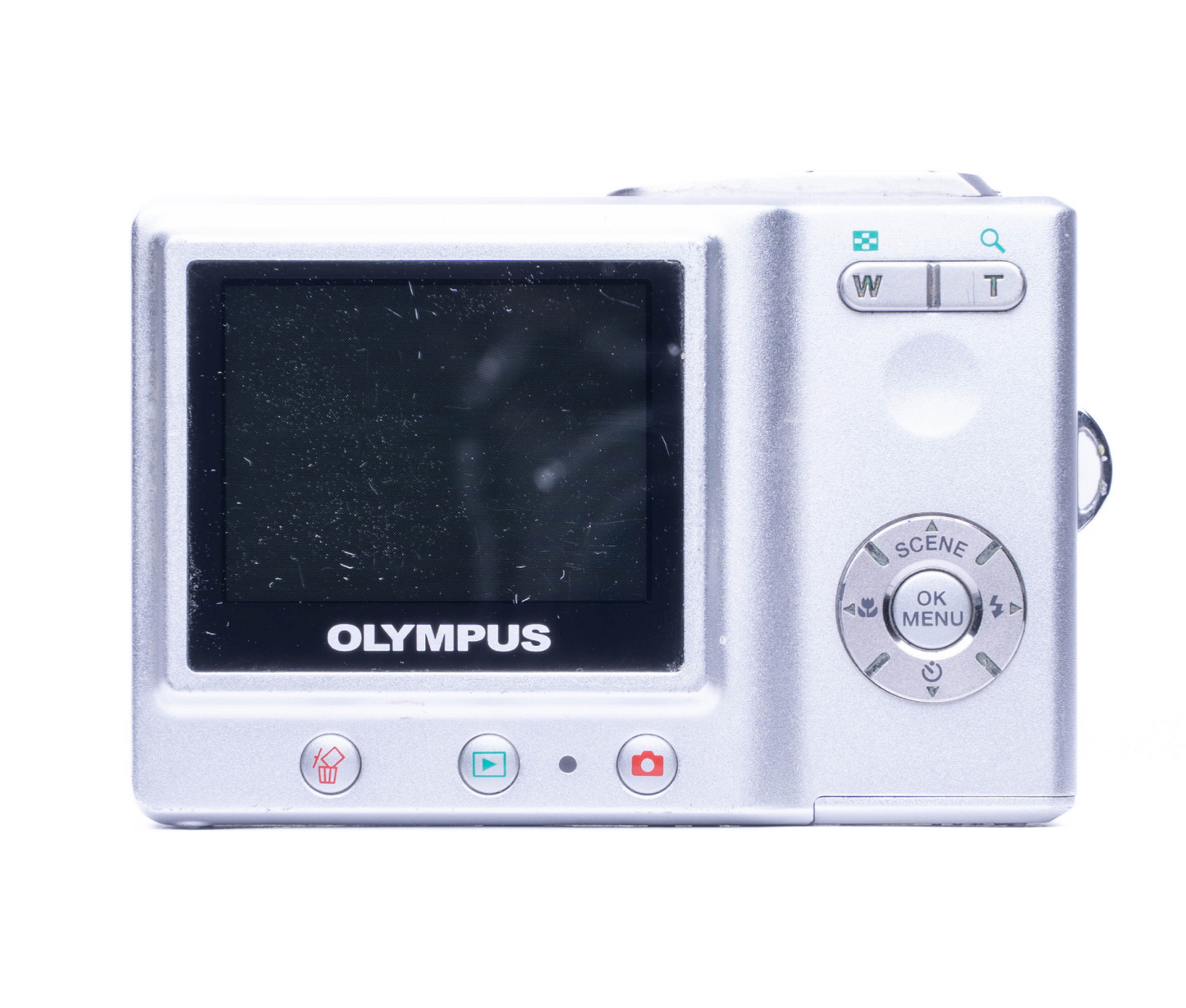 Olympus CAMEDIA FE-5500 5.0MP Silver - Good