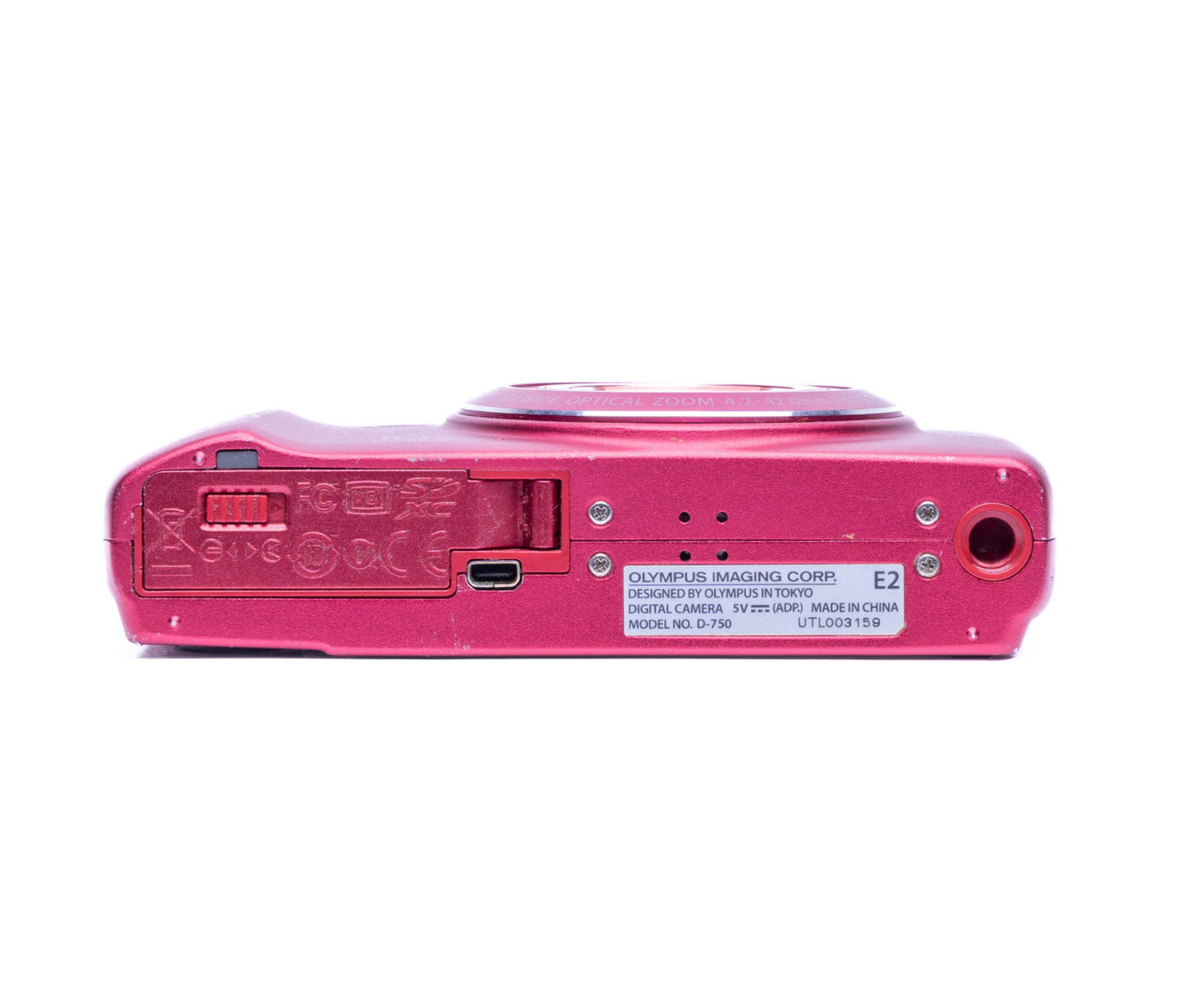Olympus D-750 16.0MP Red - Well Used