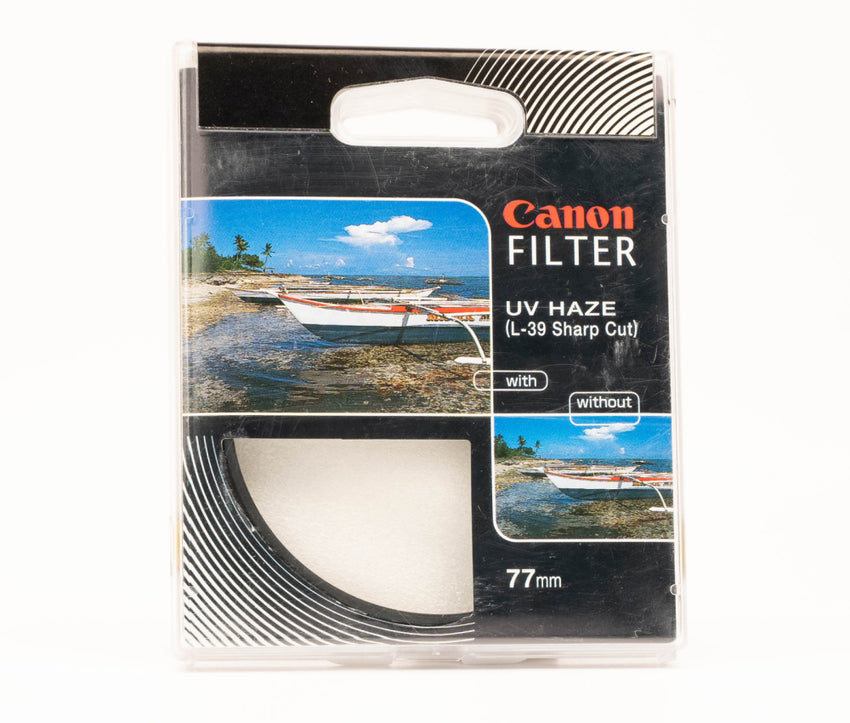 Canon Filter 77mm UV HAZE (L-39 Sharp Cut) - NEW!