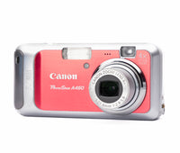 Canon PowerShot A460 5.0MP Pink - Well Used