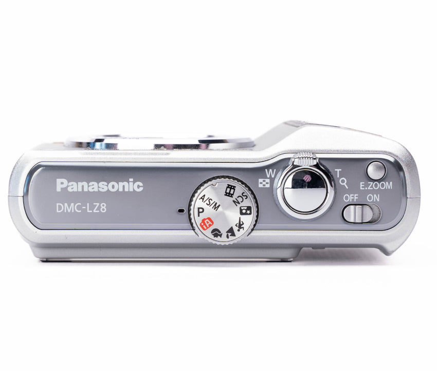 Panasonic LUMIX DMC-LZ8 8.1MP Silver - Mint