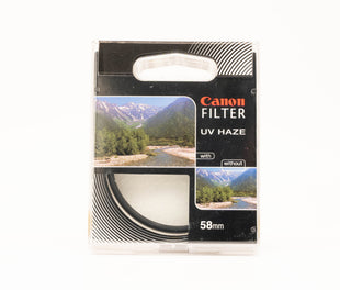 Canon Filter 58mm UV HAZE - NEW!