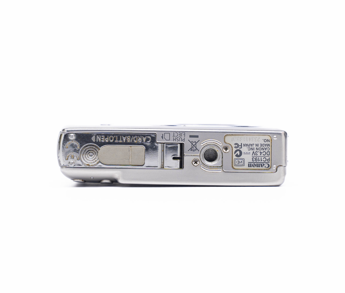 Canon Digital IXUS 60 6.0MP Silver - Well Used