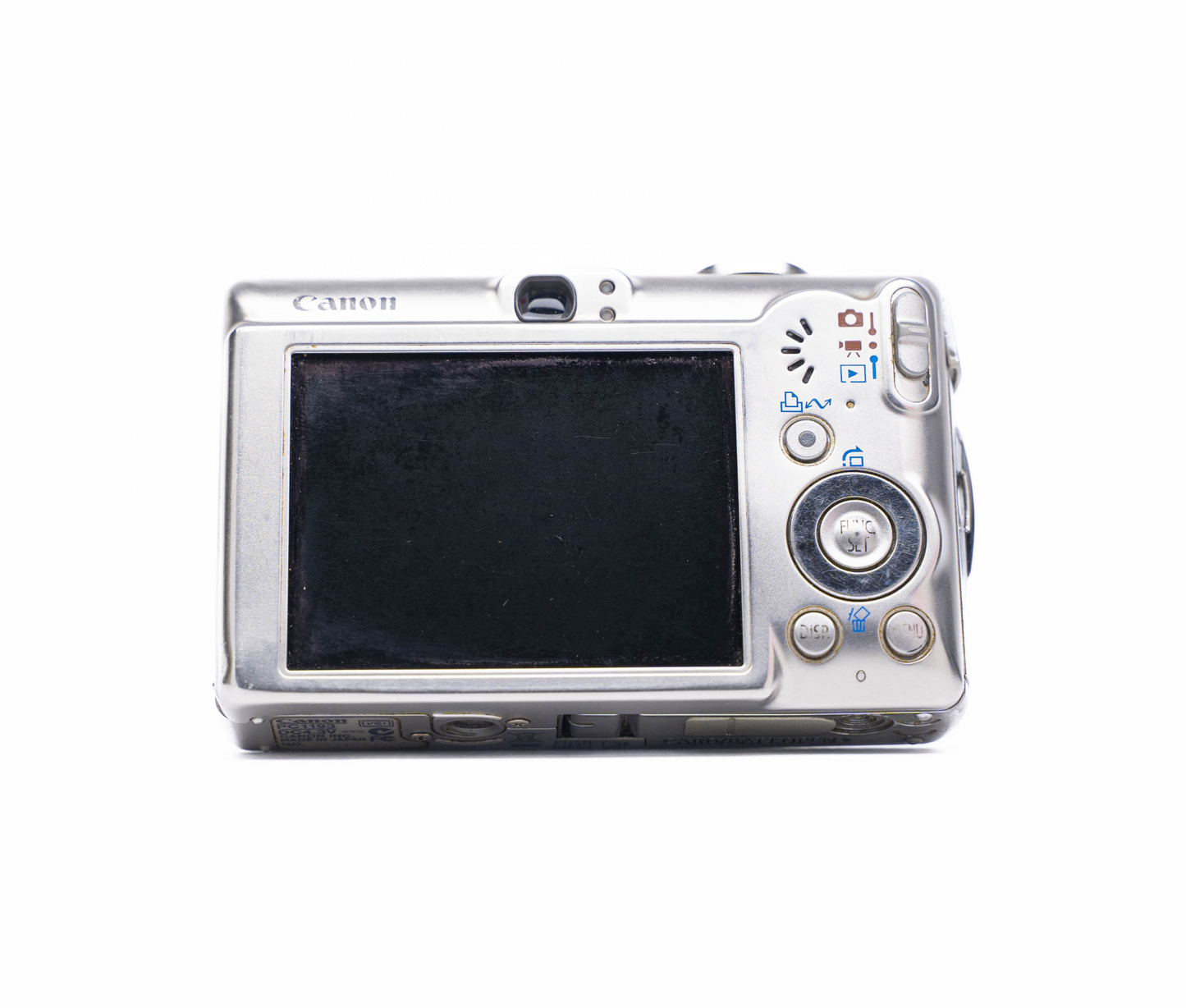Canon Digital IXUS 60 6.0MP Silver - Well Used