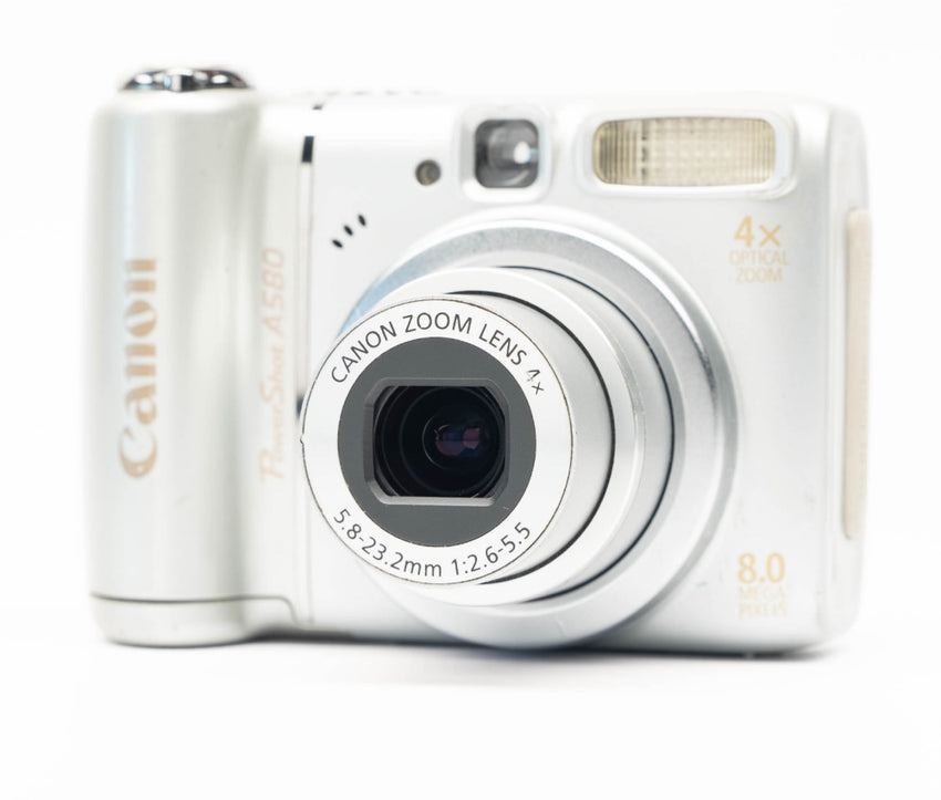 Canon PowerShot A580 8.0MP Silver - Well Used
