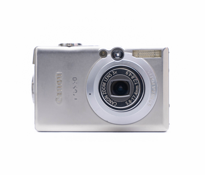 Canon Digital IXUS 60 6.0MP Silver - Well Used