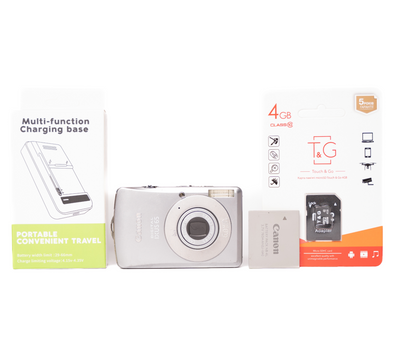Canon Digital IXUS 65 6.0MP Silver - Well Used