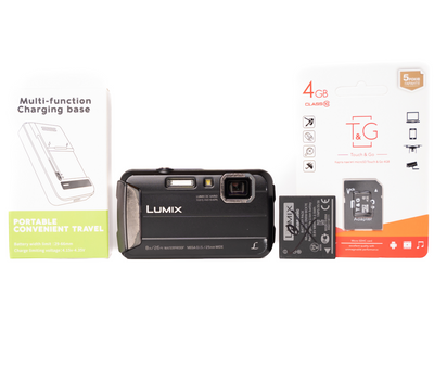 Panasonic LUMIX DMC-FT30 16.1MP Black - Well Used