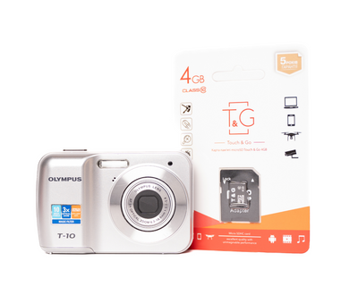 Olympus T-10 10.0MP Silver - Good