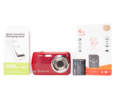Casio Exilim EX-Z16 12.1MP Red - Well Used