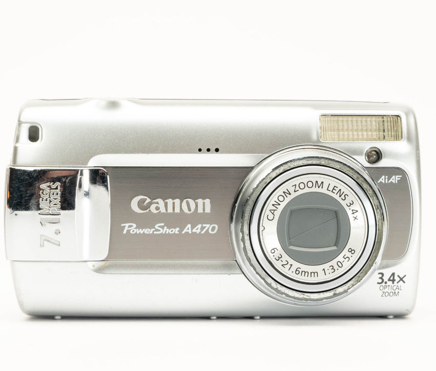 Canon PowerShot A470 7.1MP Silver - Good