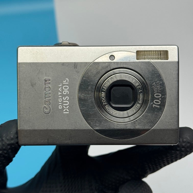 Canon Digital IXUS 90 IS 10.0MP Digital Camera - Fully Functional - Full Kit!