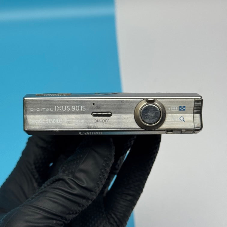 Canon Digital IXUS 90 IS 10.0MP Digital Camera - Fully Functional - Full Kit!