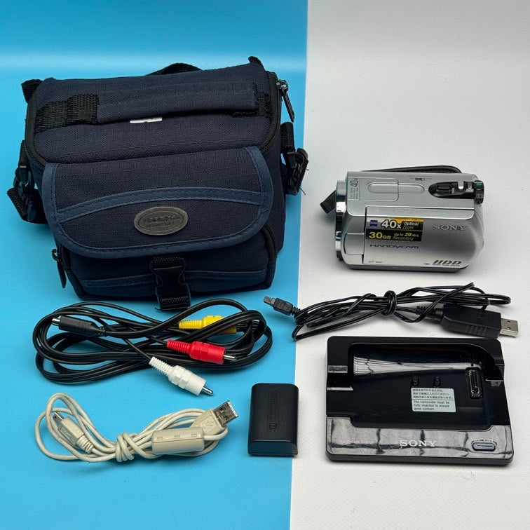 Sony Handycam DCR-SR42 30GB Hard Disk Drive PAL Camcorder - Fully Functional - Full Kit!