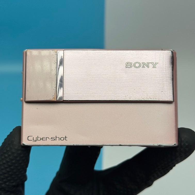 Sony Cyber-shot DSC-T10 7.2MP Pink Digital Camera - FULLY FUNCTIONAL