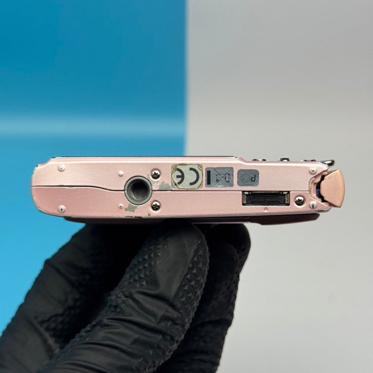Sony Cyber-shot DSC-T10 7.2MP Pink Digital Camera - FULLY FUNCTIONAL