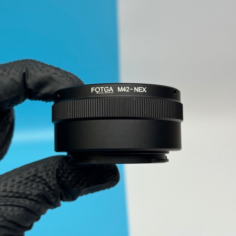 Helios-44M-4 1:2 58mm M42 Mount 6 Blades Lens with M42-NEX - FULLY FUNCTIONAL