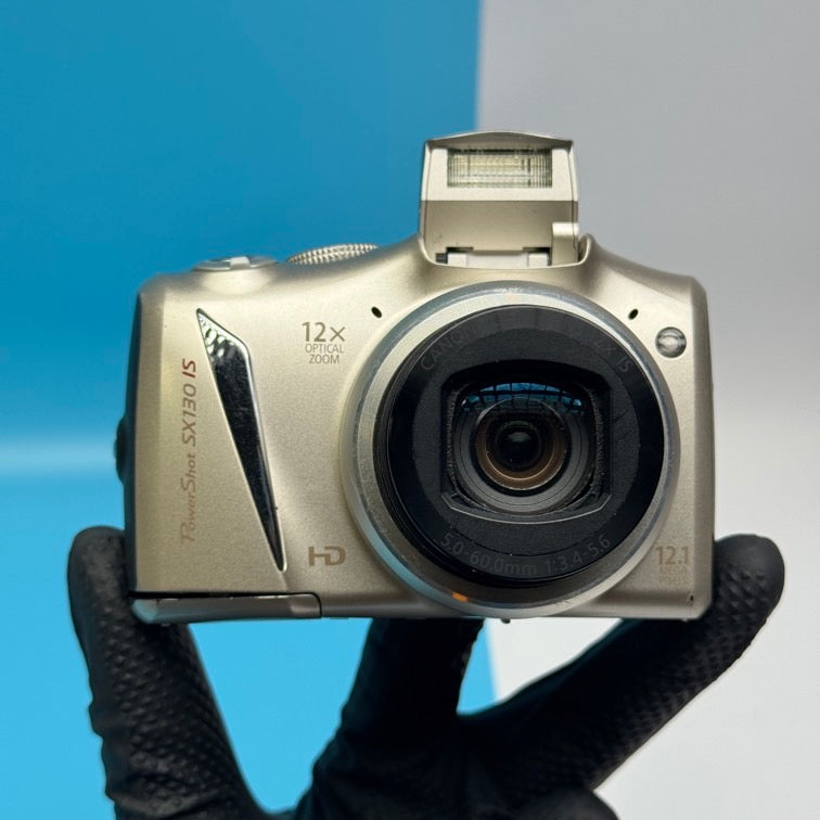 Canon PowerShot SX130 IS 12.1MP Digital Camera - FULLY FUNCTIONAL