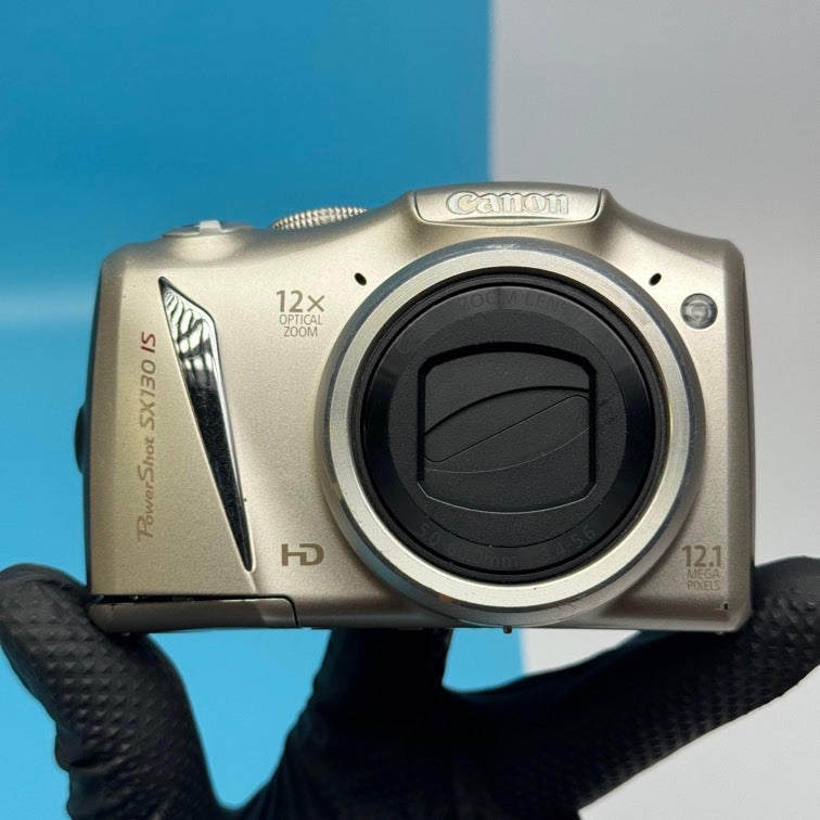Canon PowerShot SX130 IS 12.1MP Digital Camera - FULLY FUNCTIONAL