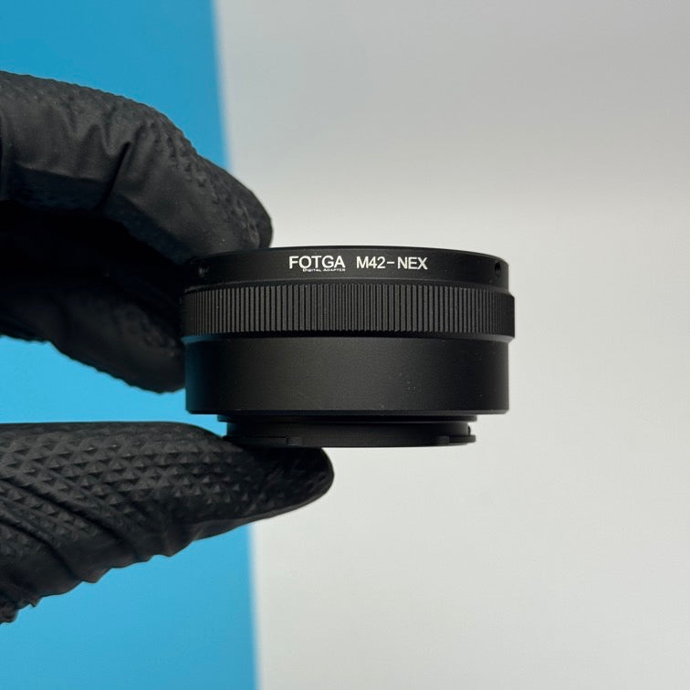 MIR-1B MIR-1V 37mm f/2.8 Wide Angle Lens M42 with M42-NEX - MINT - FULL KIT