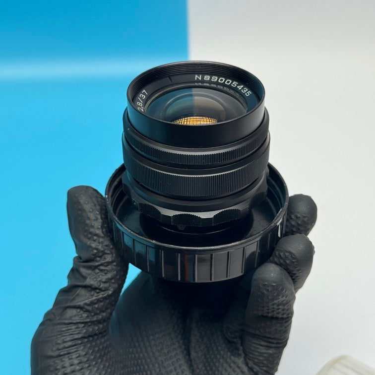 MIR-1B MIR-1V 37mm f/2.8 Wide Angle Lens M42 with M42-NEX - MINT - FULL KIT